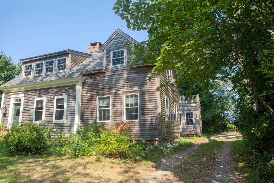 VIEW PULLING UP TO HOUSE