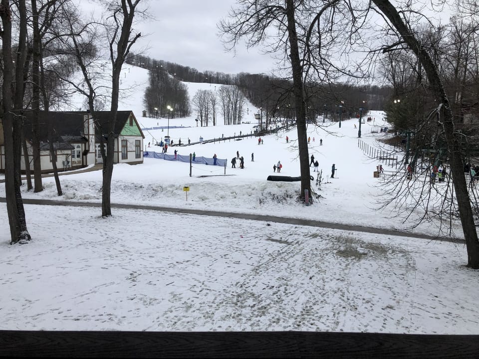 View from our balcony