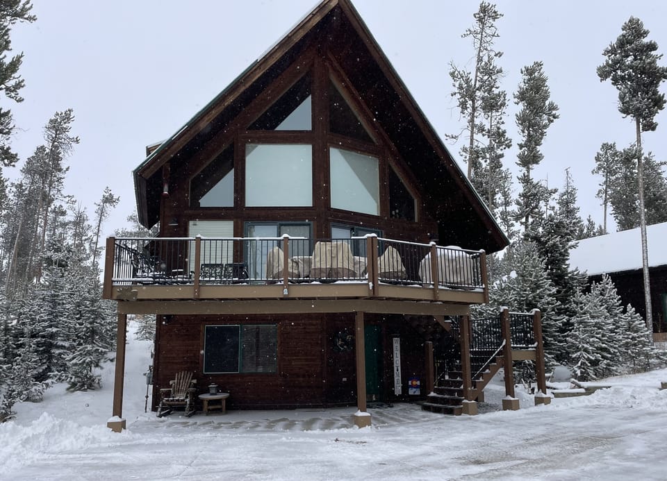 Winter time at the cabin 
