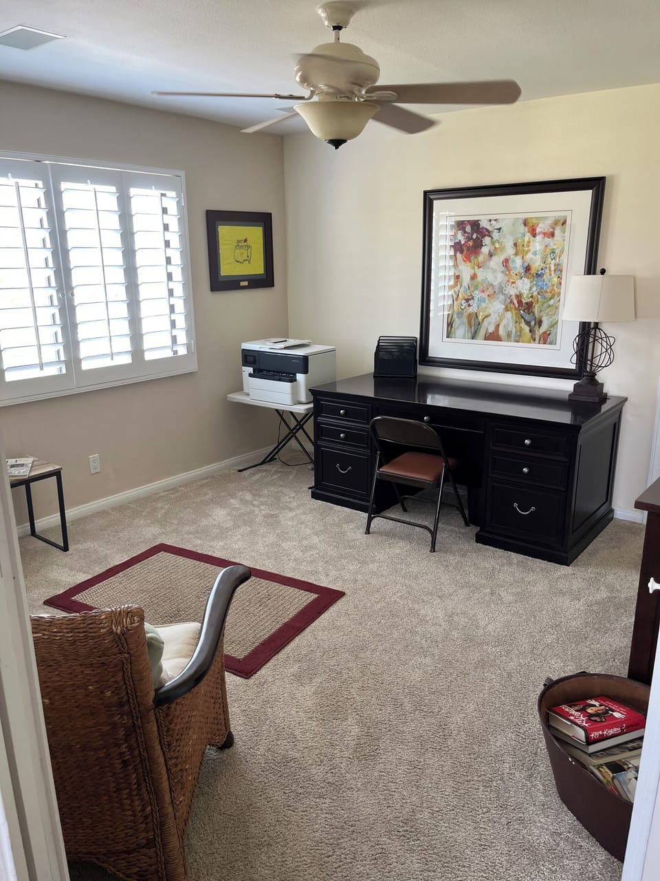 #3 bedroom - set up as office