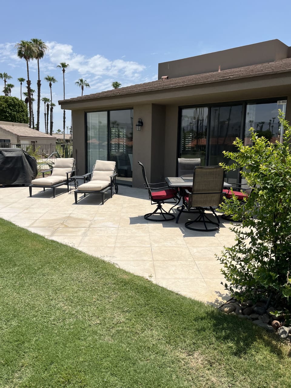 Extended patio