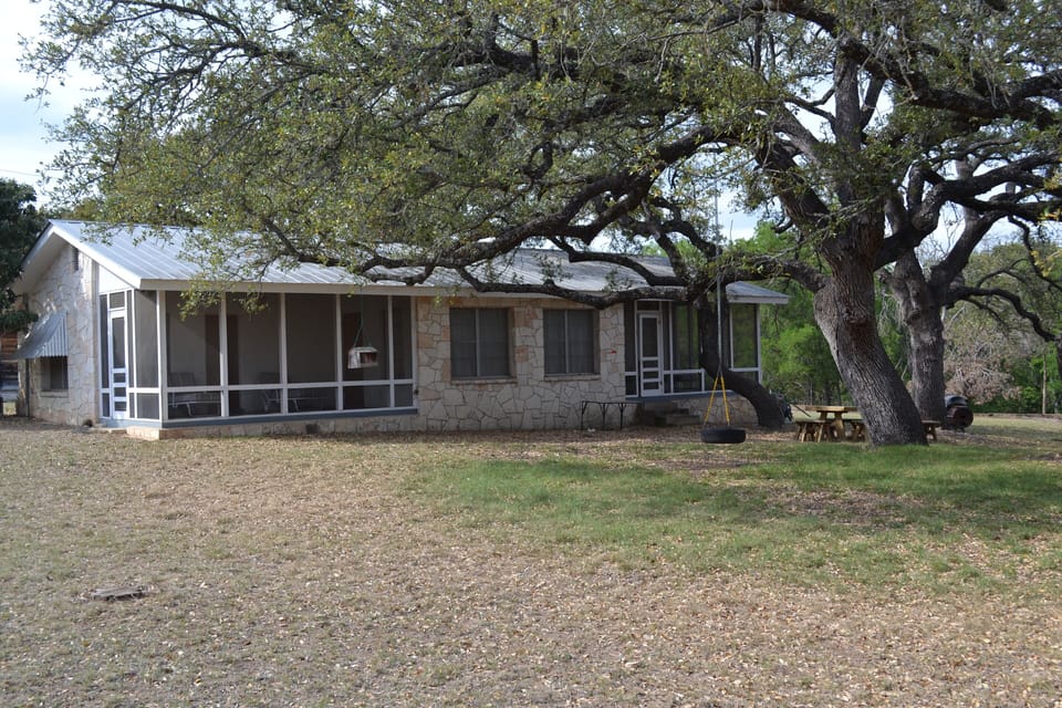 Both bedrooms open onto separate screen porches
