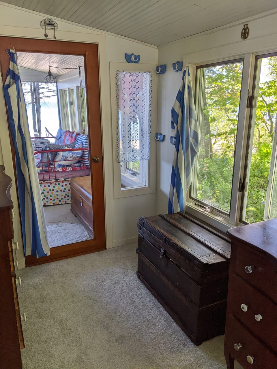 Porch bedroom.