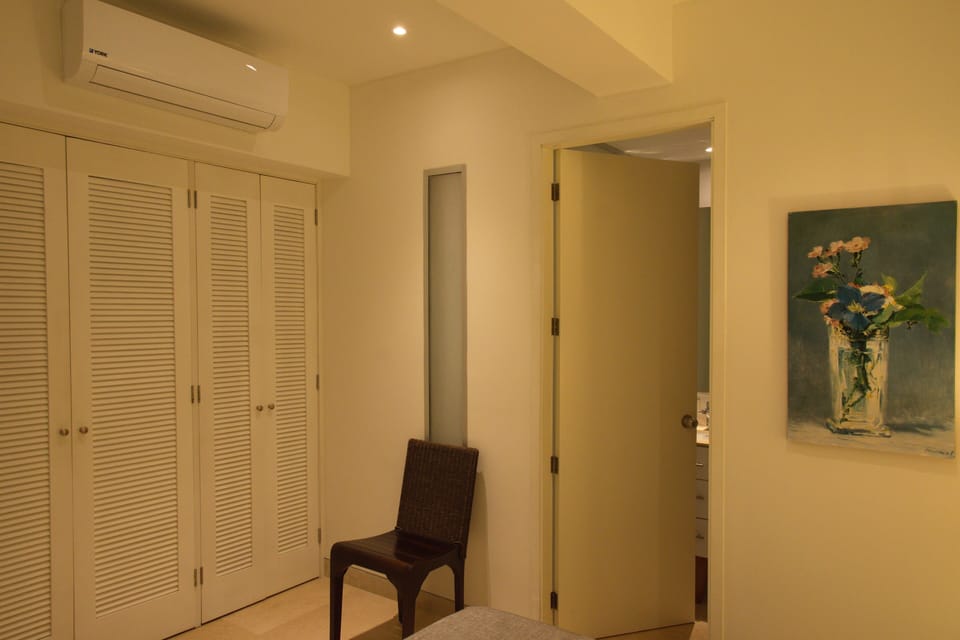 Closet space in bedroom 1
