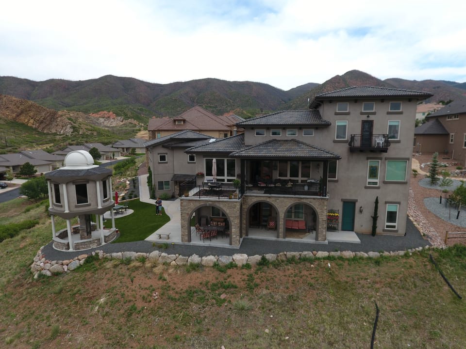 Lower Level Walkout and Studio Apartment  with Observatory and backyard.