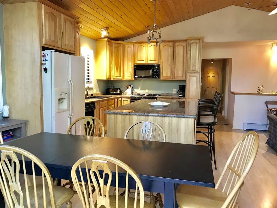 New Granite Slab Kitchen