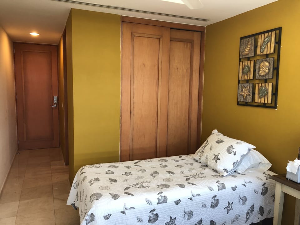 Entrance to detached suite, the teen room. 