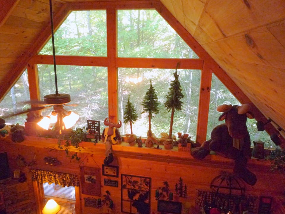 View from the loft area