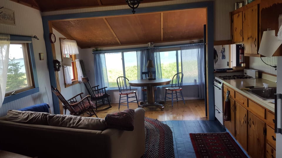 View from bedroom doorway