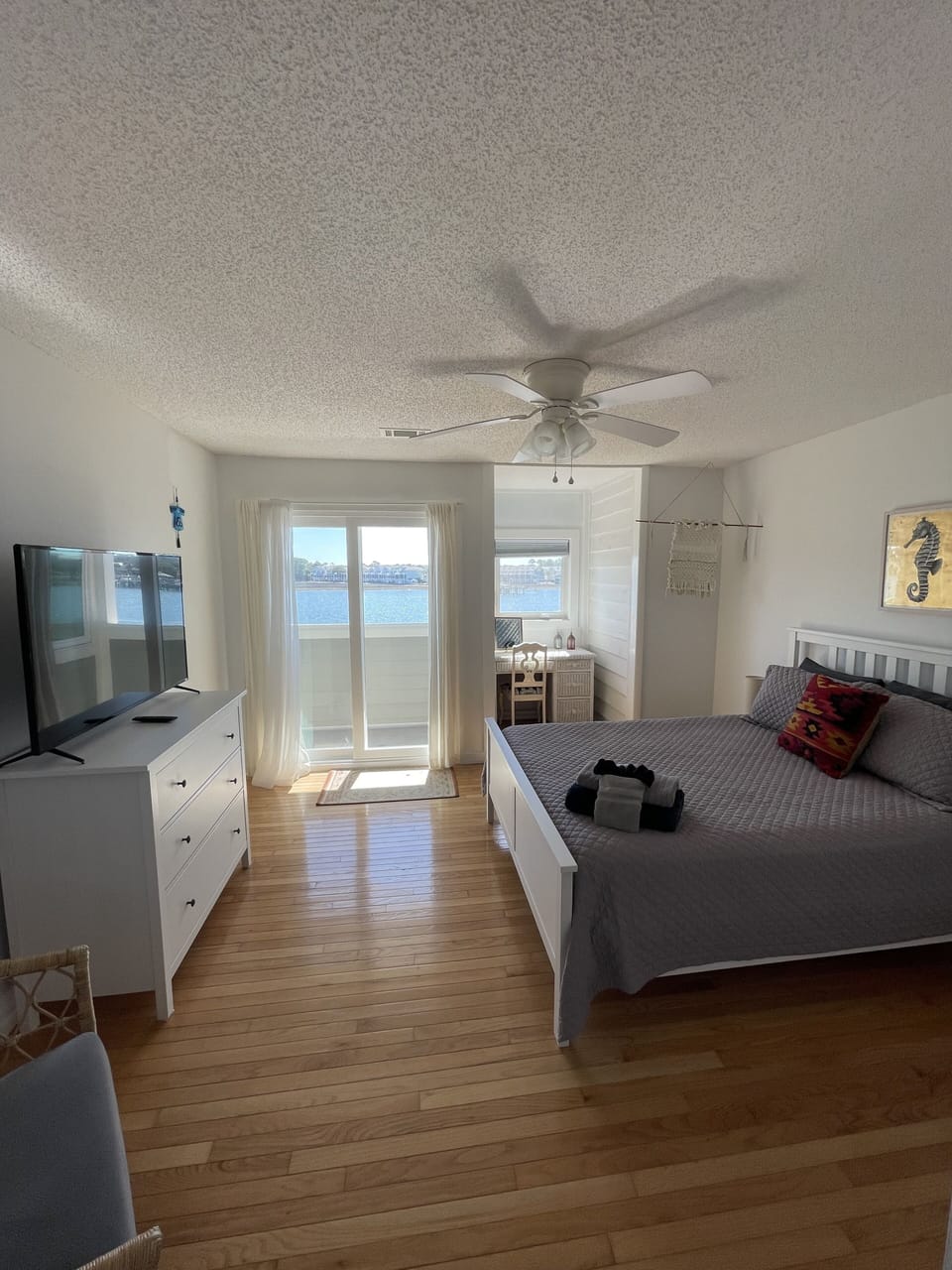 Master bedroom - new doors and windows