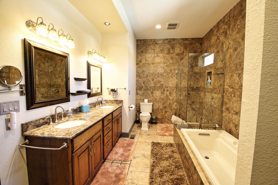 Master bathroom