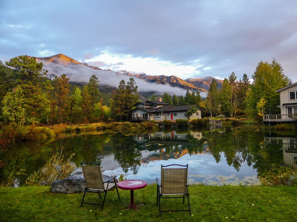 View from the living room
