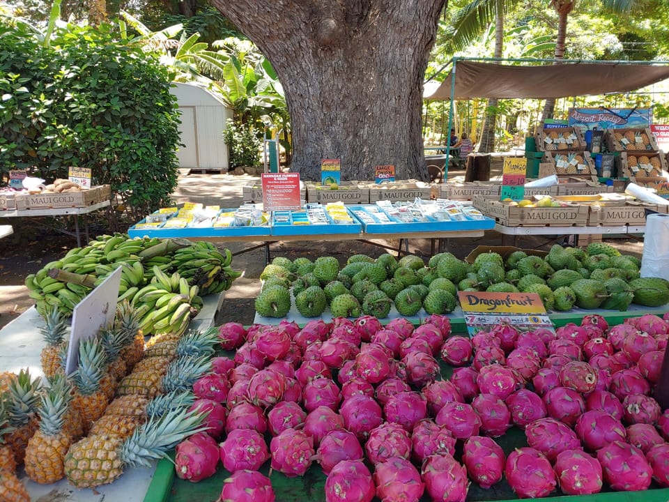 Farmer's Market at Olowalu