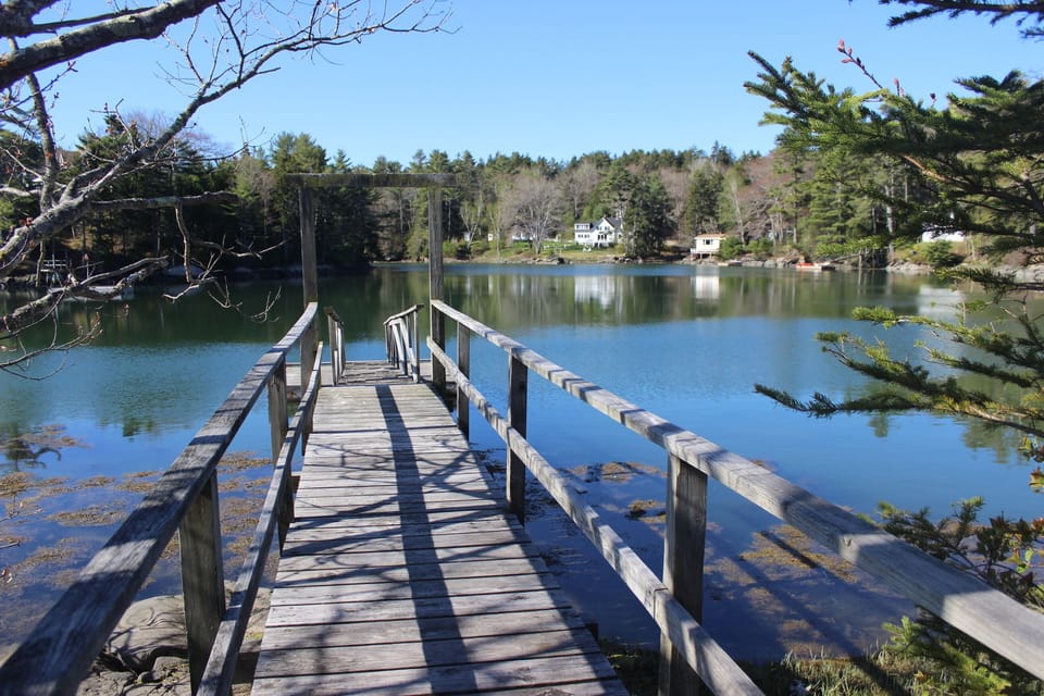 Cove at bottom of street