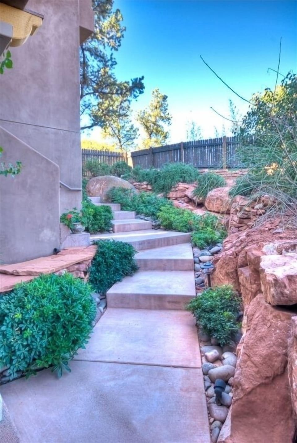 Private Entry and Fenced Yard
