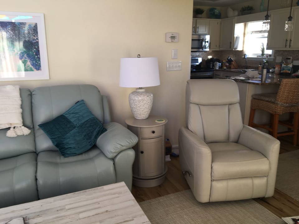 recliner in living room
