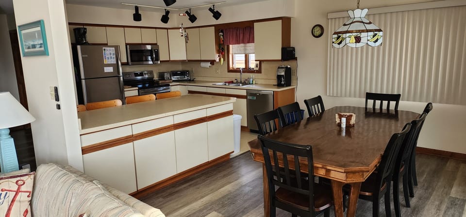 2nd Flr.  Dining Room (seating for 8), & Kitchen (seating for 4).