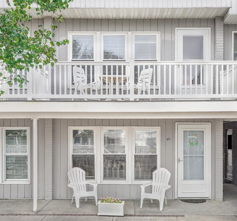 Front view - Condo is two floors