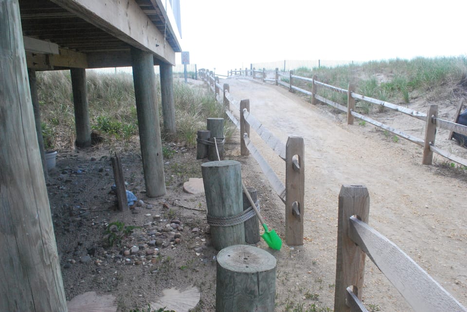 So convenient!  You are right on the beach path!!!