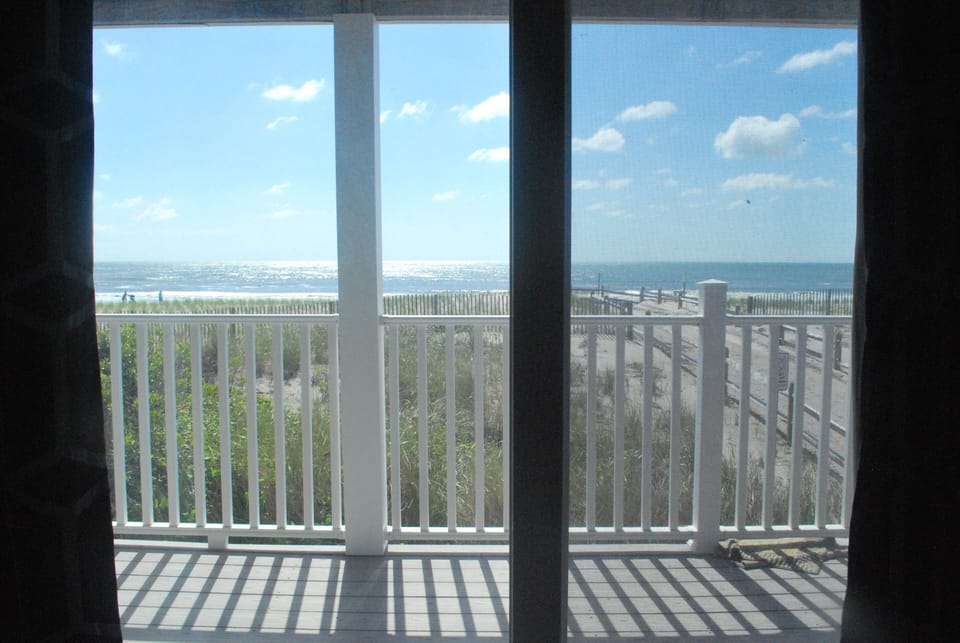 View from 1st floor bedroom & 1st floor deck