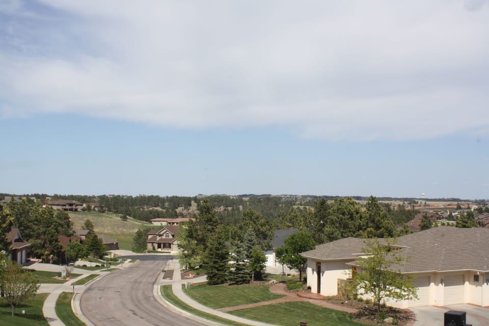 View from deck