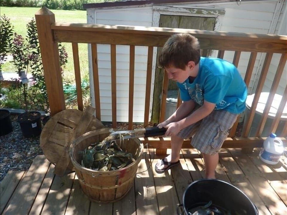 Time to cook the crabs