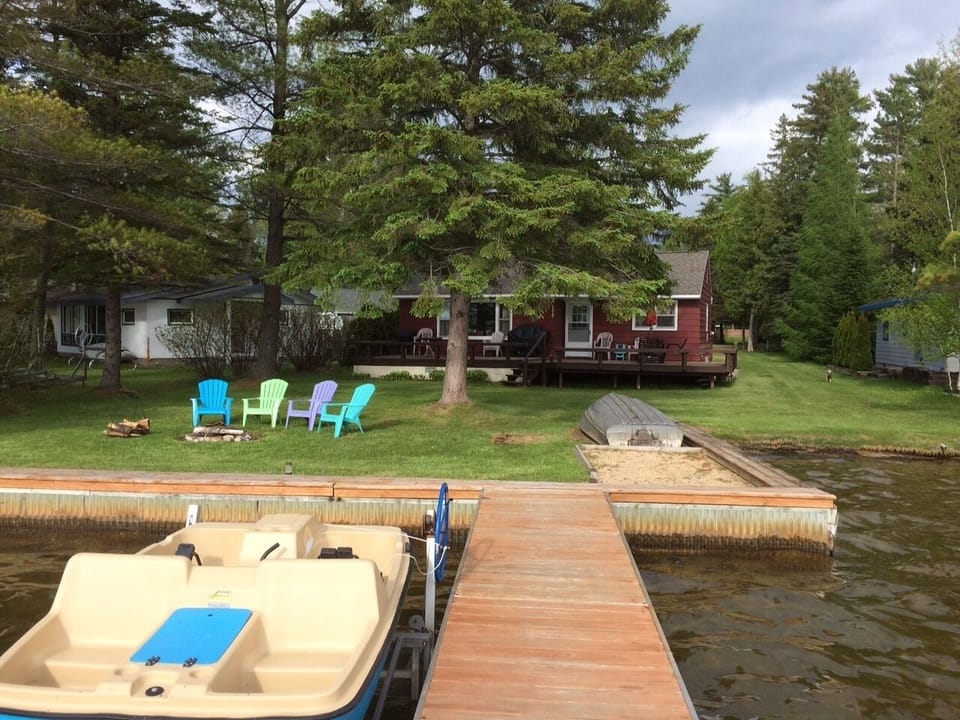 View from the dock