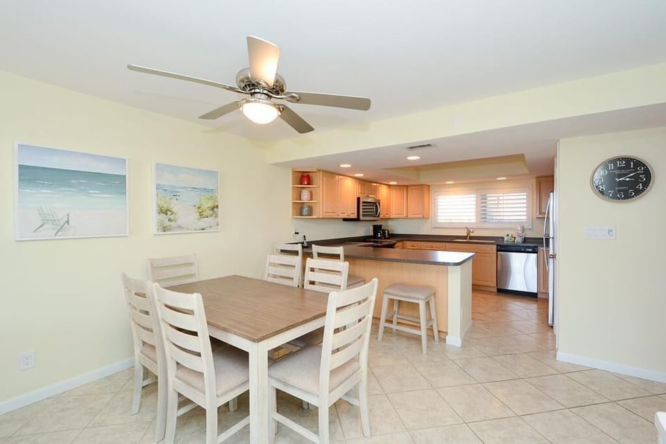 Dining and kitchen area 