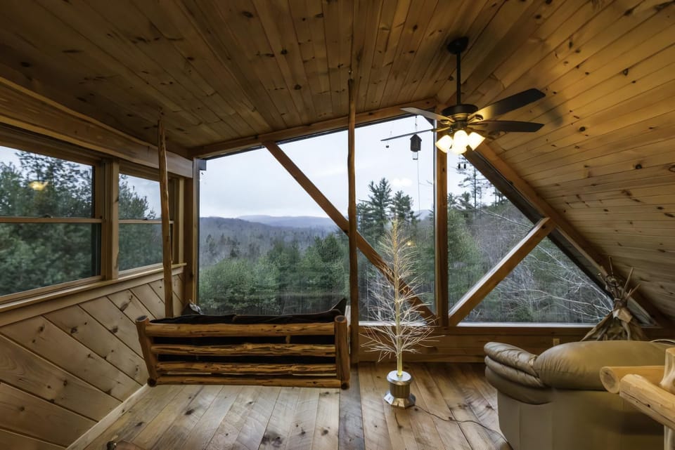 Loft with a view & a swing