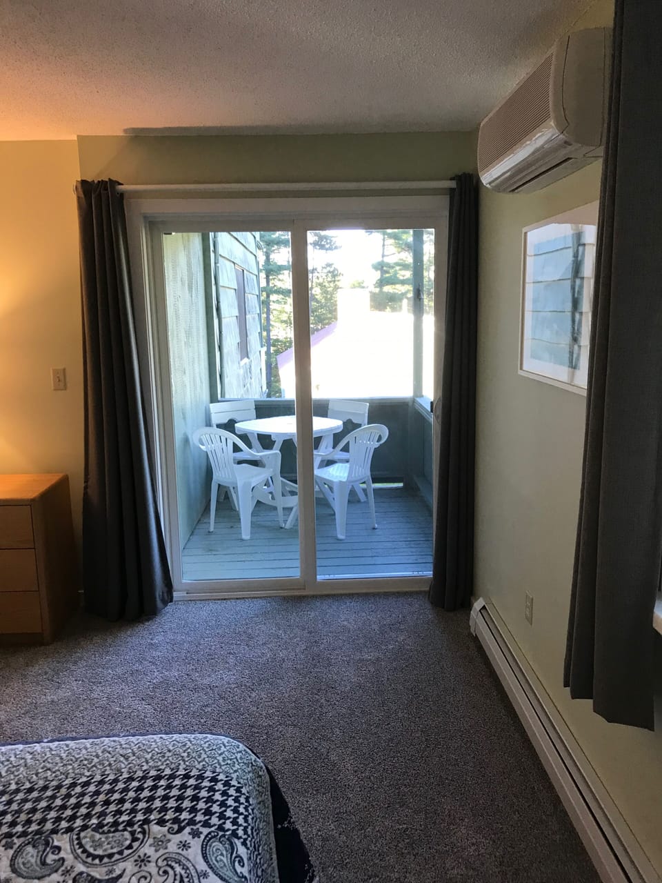 View of Deck from Master Bedroom