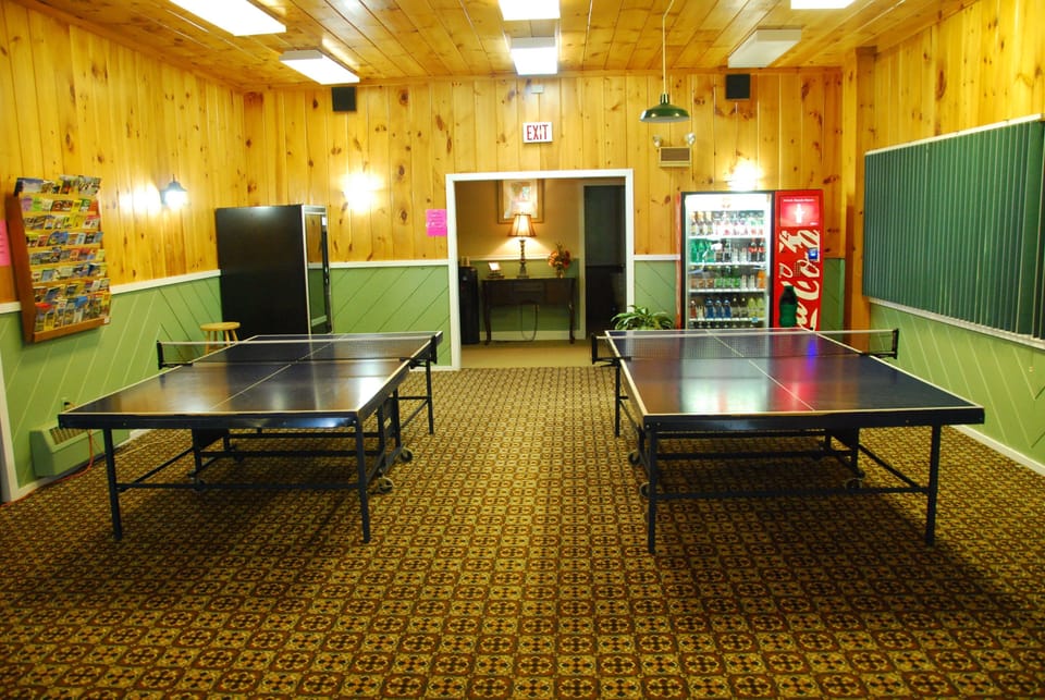 Ping-Pong Tables Located in the Amenities Building