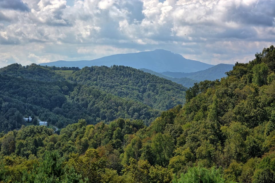 Back Deck views of Grandfather Mountain