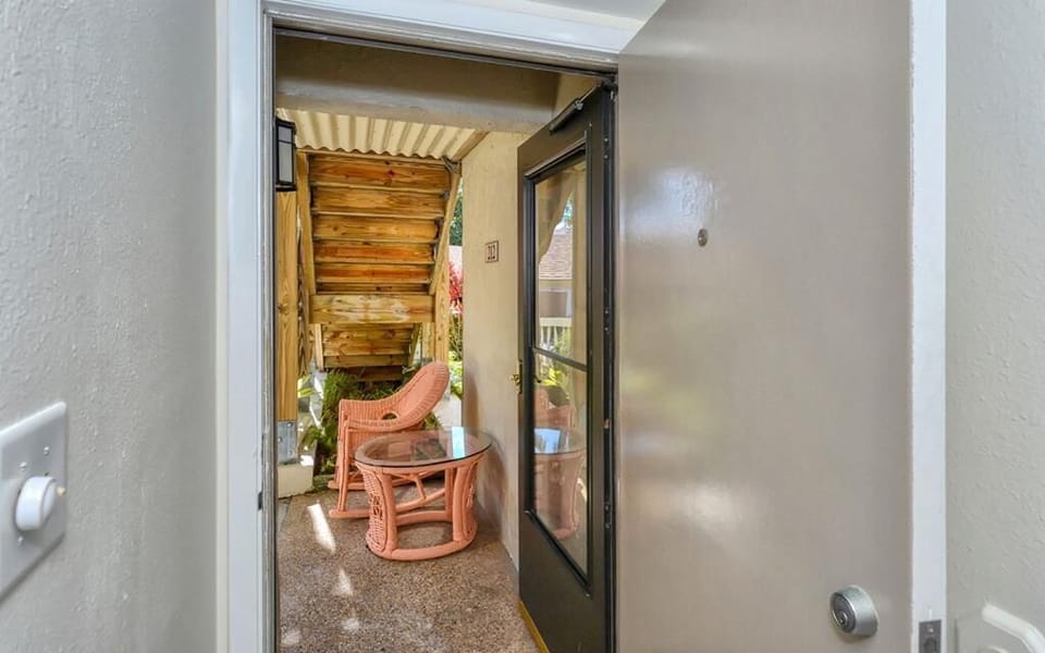 Entry to unit