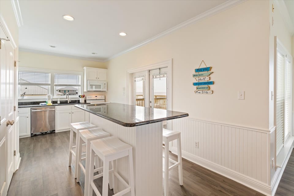 Shamrock Shores First Floor Kitchen Island