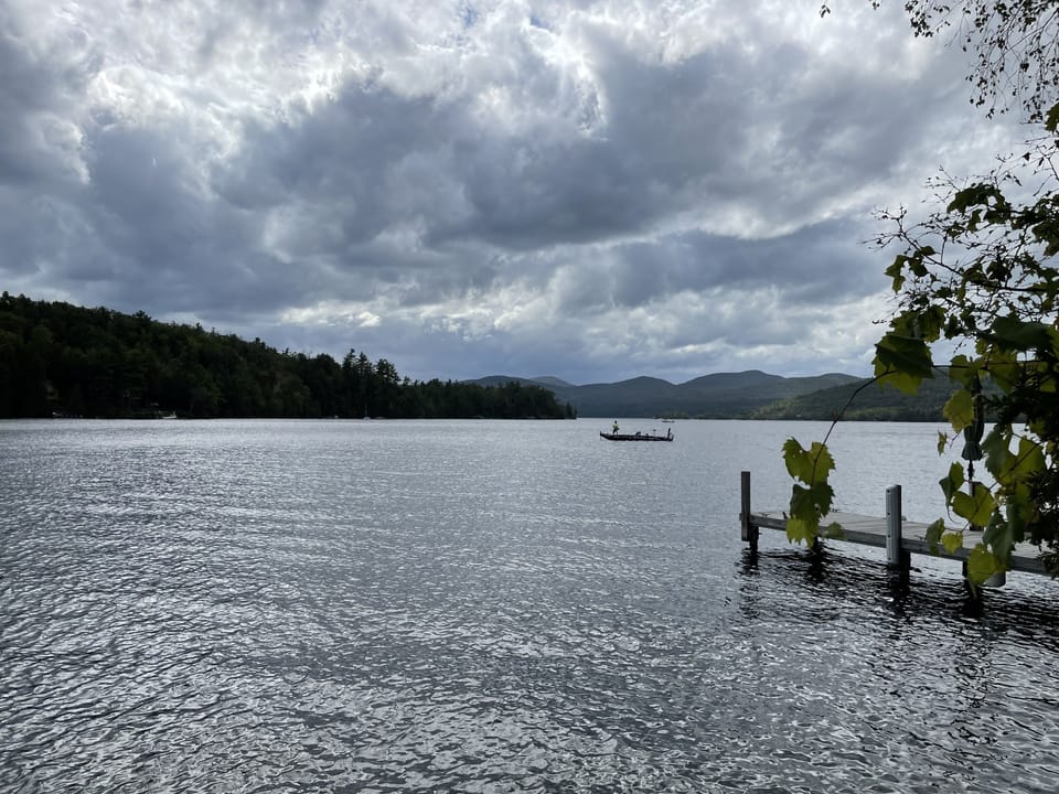 View from swim deck (looking Southwest)