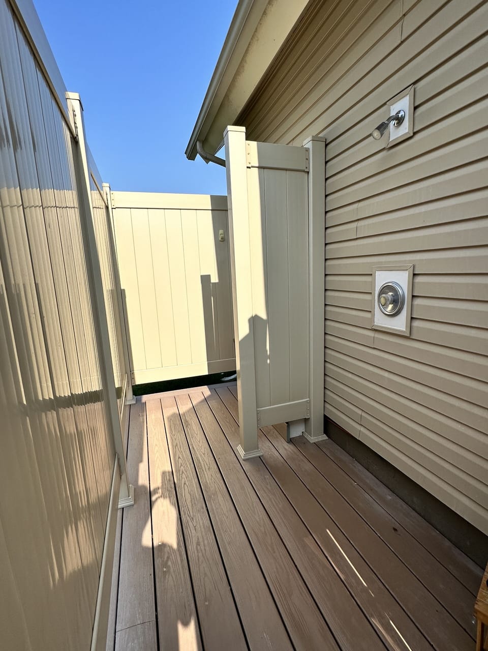 Outdoor shower