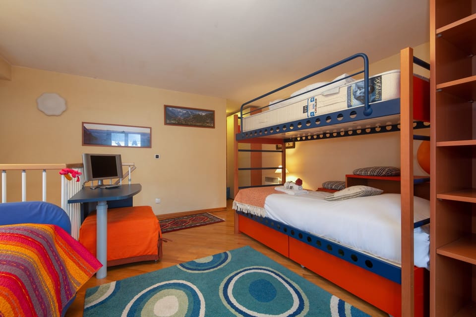 Colourful  bedroom