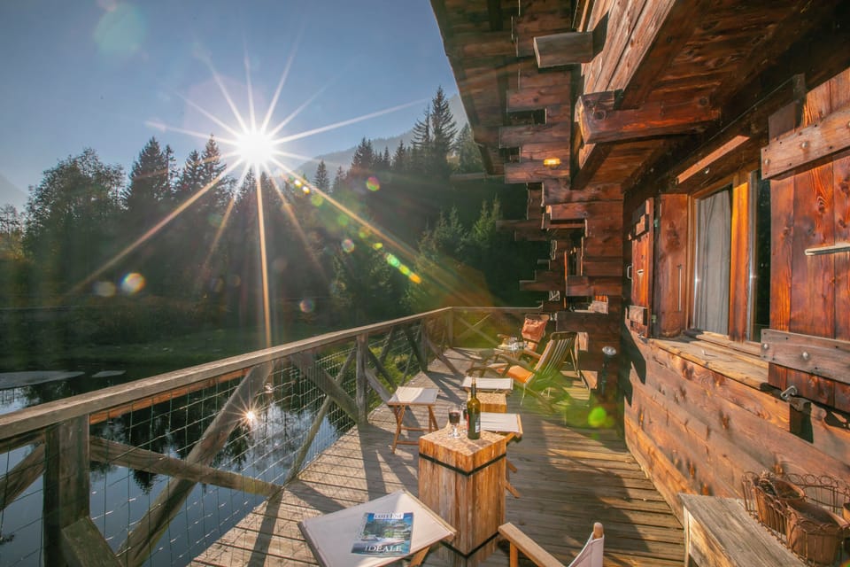 Peaceful natural surroundings