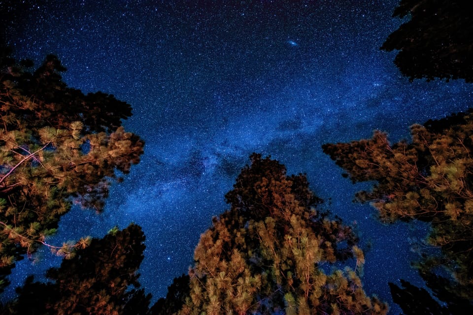 Milky way from our deck