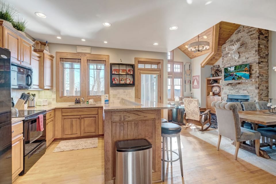 Kitchen--- Open Floor Plan