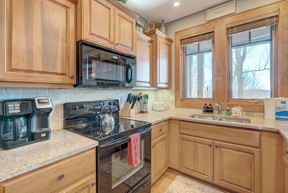 Kitchen--- Fully Equipped, Open Floor Plan