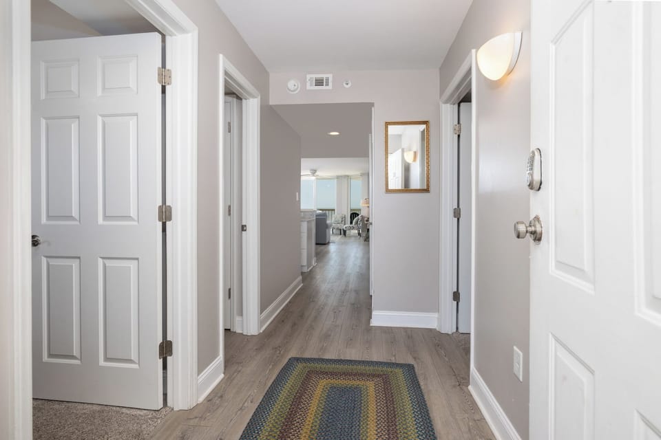 Step into your bright, welcome hallway