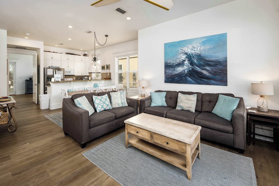 Living room/Kitchen area