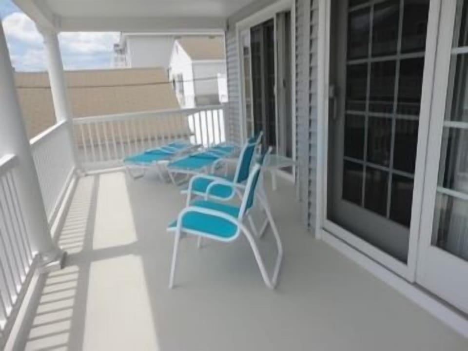 Back deck.