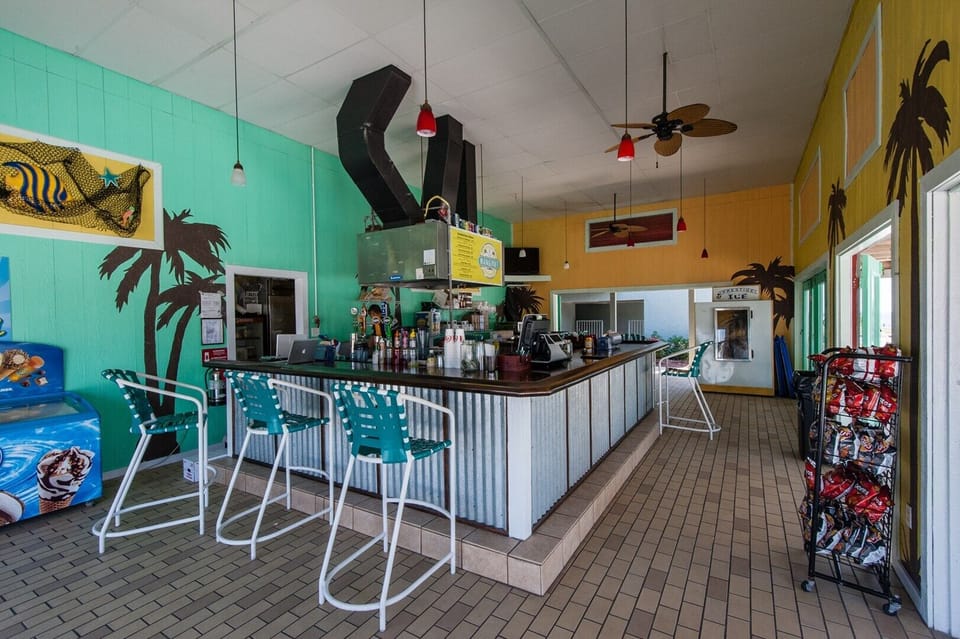 On Site Tiki Bar, opened seasonally