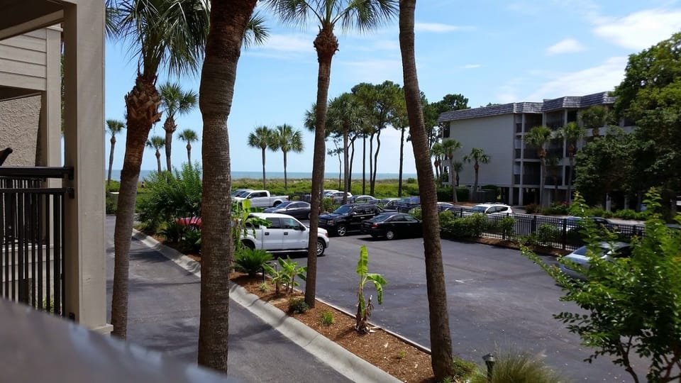 Ocean view - steps from the beach.