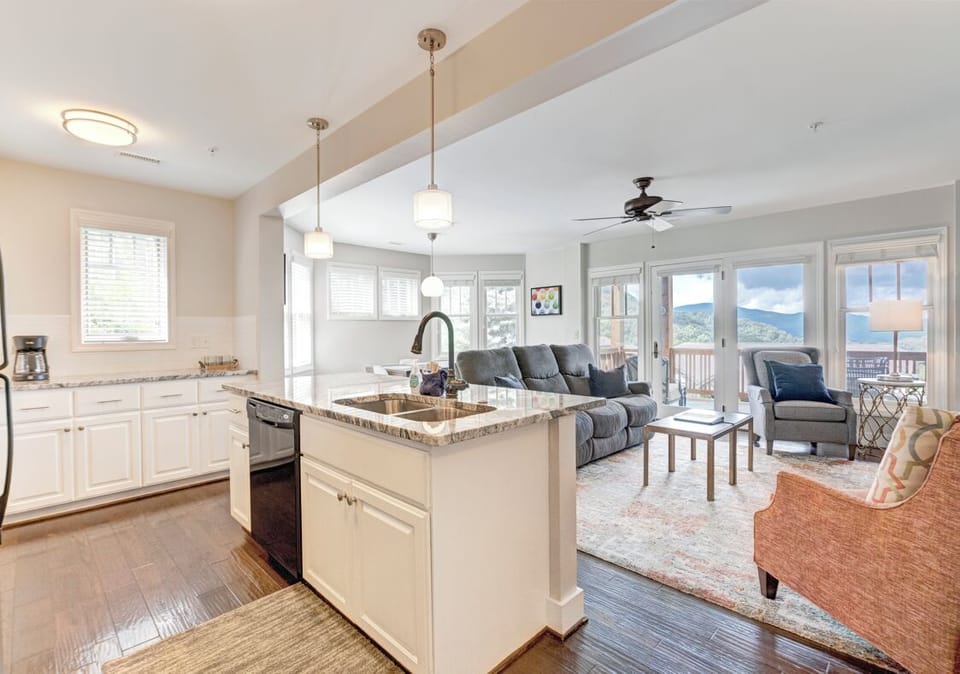 Kitchen--- Bright and Inviting, Open Floor Plan
