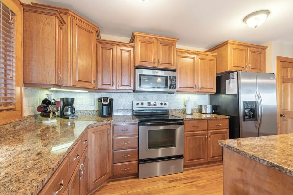 Kitchen--- Fully Equipped, Open Floor Plan