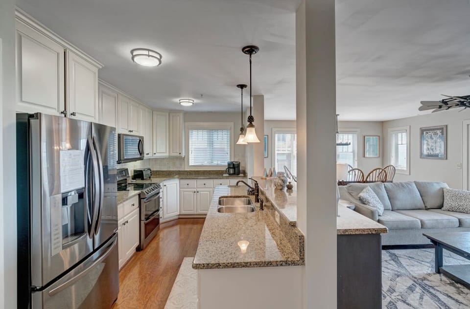 Kitchen/Living Room Areas--- Open Floor Plan