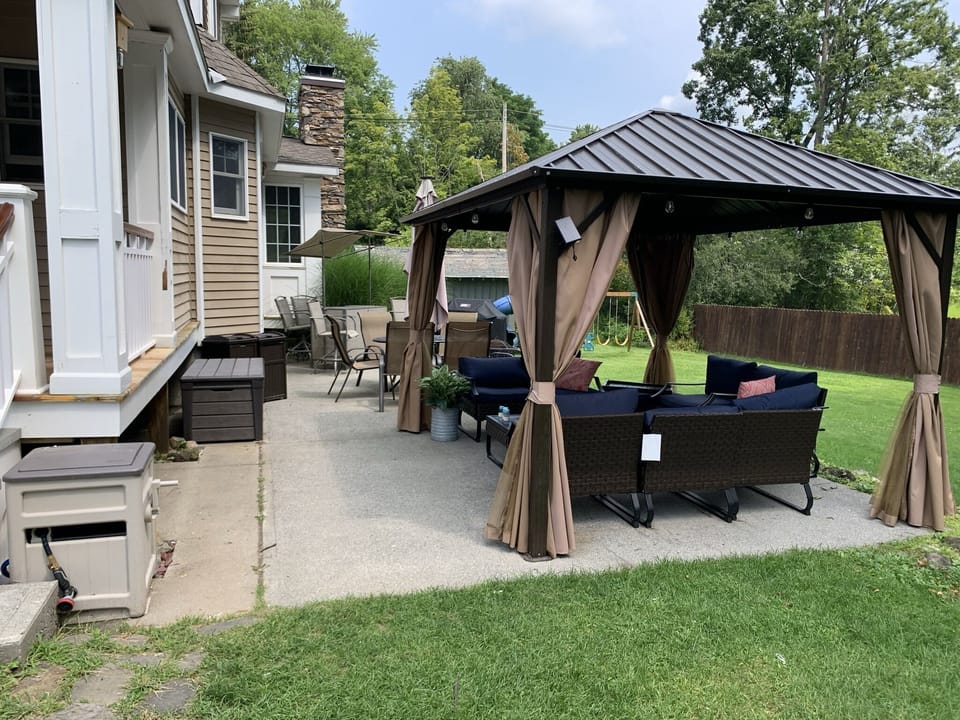Back patio